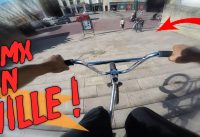 ON ROULE A FOND EN VILLE EN BMX !!