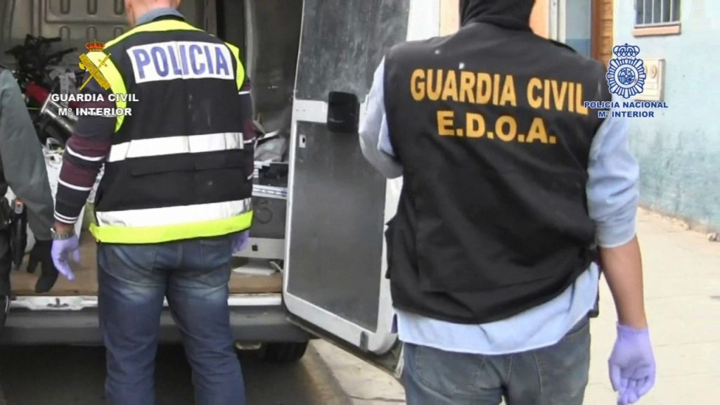 Op Mountain bike. Operaciones de la Guardia Civil. La Rioja