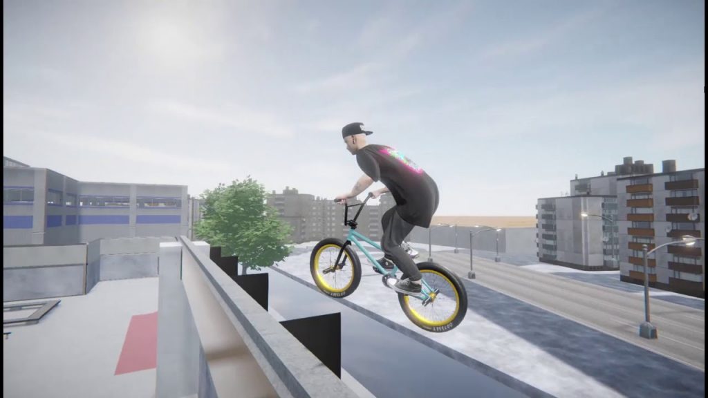PIPE by BMX Streets - UPDATED How to get on the community center roof. GLITCH TUTORIAL