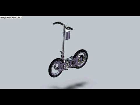 Powered Folding Bike-1