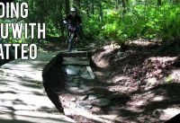 Riding a mini Whistler on the new bike- Riding SFU with WestCoastFreerider