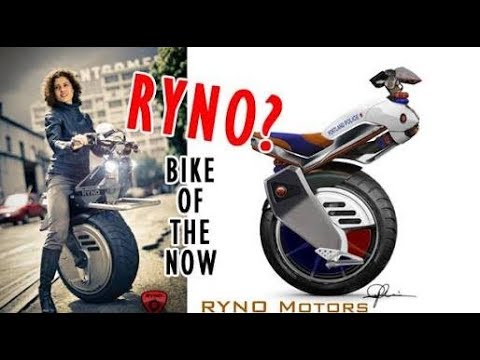 Self Balancing Motorcycle || One wheel bike || Electric Bike || Ryno Motors.