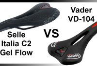 Selle Italia C2 Gel Flow vs Vader VD-104 MTB Saddle Review Mountain Bike