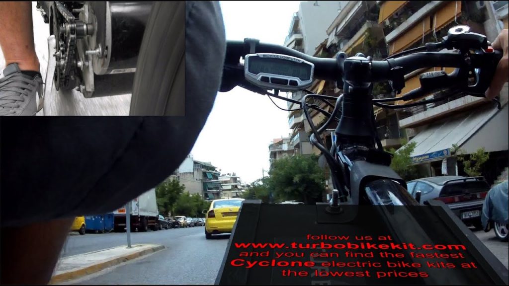 Speed with the Cyclone electric ebike Kit 5000watt 48 Volt