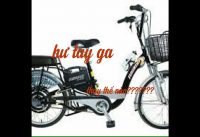 Thay tay ga xe đạp điện.repair electric bike.