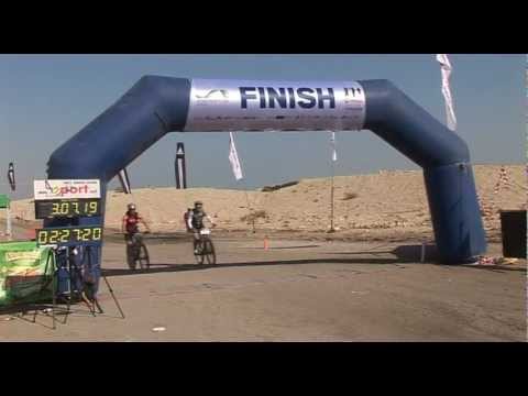 The lowest mountain bike race on earth