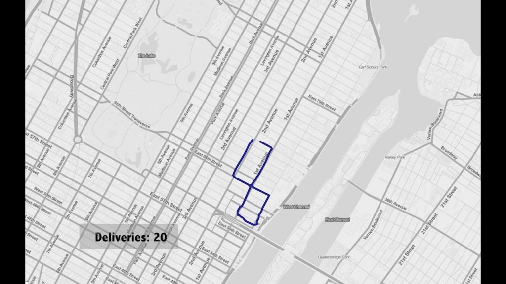 Upper East Side E-Bike Deliveries