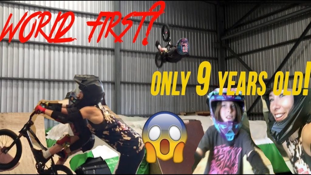 YOUNGEST BMX GIRL TO BACKFLIIP!? Feat. Caroline Buchanan | VLOG 221