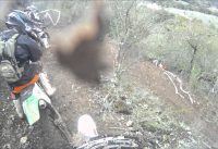 Zero MX 2012 racing against open-class gas bikes in the AMA Phantom Harescramble