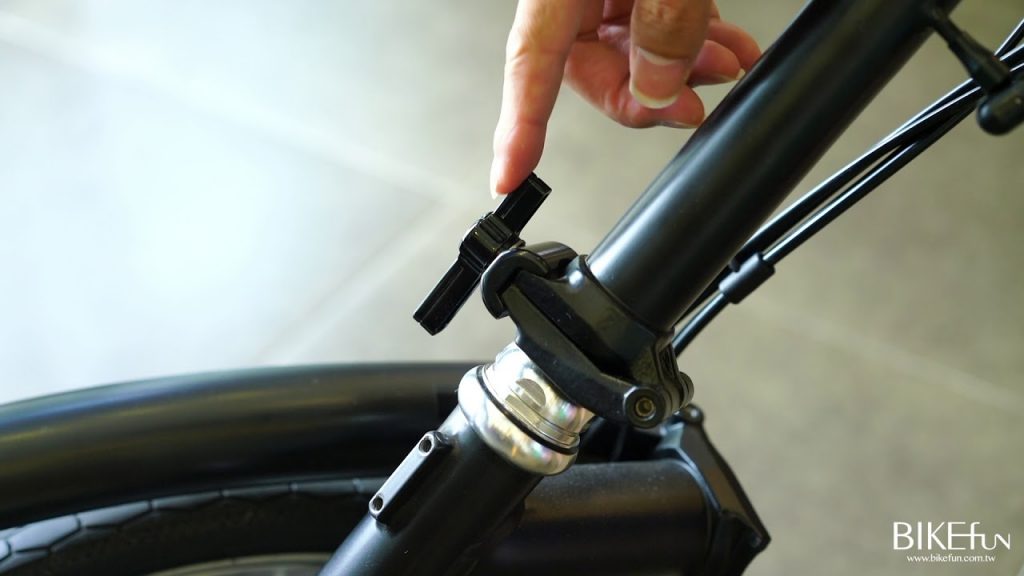 brompton Folding Lever + Hinge clamp plate 摺疊旋鈕介紹-BIKEfun design