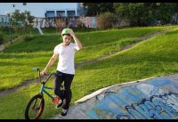BMX Curitiba - Andando na pista da Esmeralda