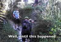 Embarrassing Mountain Bike Fail after Crash into Lake