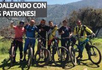 Enduro en el Bike Park con mis Patrones!!