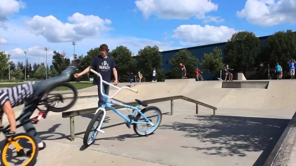 Epic BMX Fail During Bike Stunt