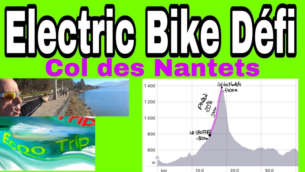 F7 Electric Bike Fun : DEFI  vertical du col des Nantets