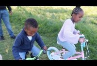 FUN AT THE PARK AND BIKE RIDING FUN AT THE PARK AND BIKE RIDING