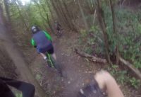 I broke my foot mountain biking in Ontario! MTB mountain bike fail broken bone