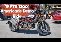 Indian FTR1200 Demo ride at Americade Vlog#336
