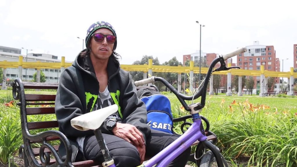 Jonathan Camargo, campeón colombiano de BMX Flatland