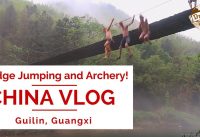 Jumping off Bridges at a Mountain Hotel and Archery! | CHINA VLOG MONTAGE