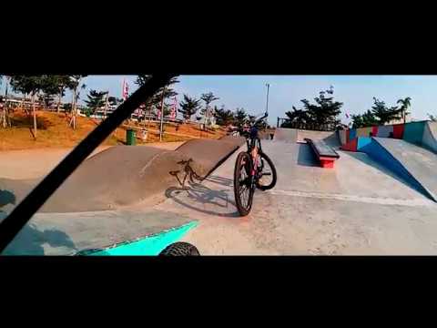 Nyoba track BMX dengan MTB XC di Taman Kalijodo