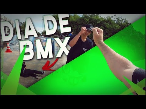 O DIA DO HIGOR-BMX 'MUITOS TOMBOS E MANOBRAS IRADAS NO CAMP'