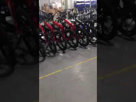 Our ebike assembly line Mountain bike M003.