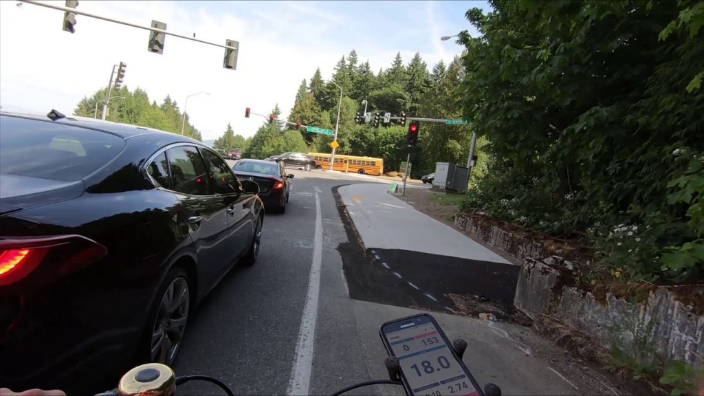 Perfect Bicycle Commute Tiger Mountain to Bellevue Eastgate - Afternoon