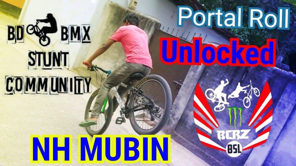 Portal - Roll||new skill|| NH MUBIN||Bmx stunt's