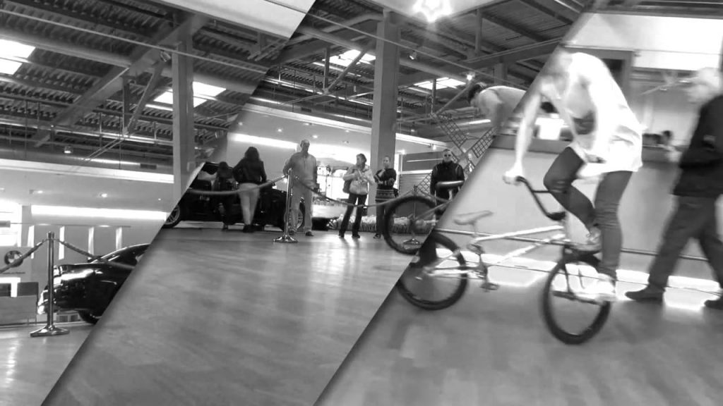 Profi BMX Fahrer Chris Böhm an den BMW Bike'motiondays 2014 in Dielsdorf