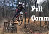 Red Bull drop at Windrock Bike Park Downhill Southeast