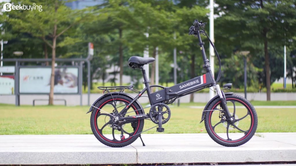 Samebike 20LVXD30 Portable Folding Smart Electric Moped Bike