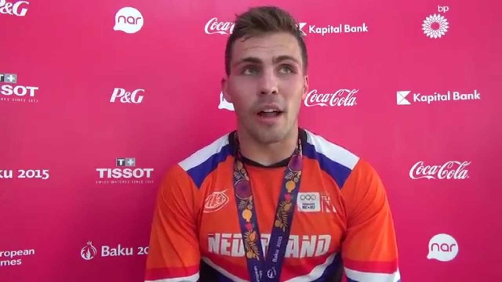 Zilver voor BMX'er Twan van Gendt op Europese Spelen Baku 2015