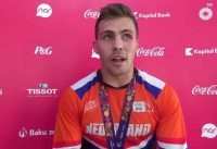 Zilver voor BMX'er Twan van Gendt op Europese Spelen Baku 2015