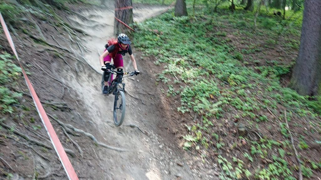 Bikepark Peklak - Blue trail "Mechovka" (first run)
