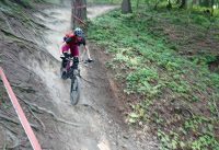 Bikepark Peklak - Blue trail "Mechovka" (first run) Bikepark Peklak - Blue trail "Mechovka" (first run)