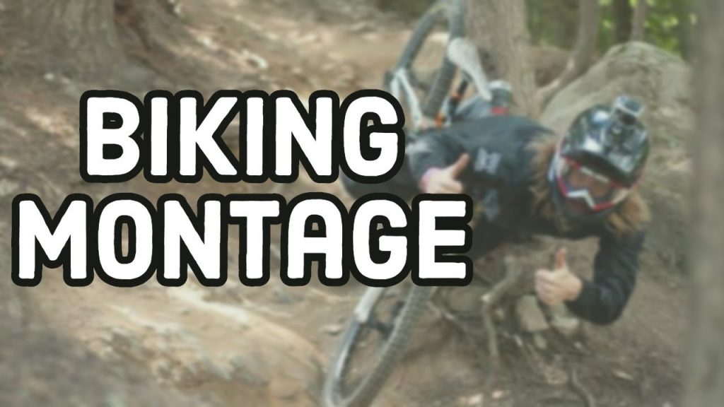 Biking Montage (I CRACKED MY HELMET!?)