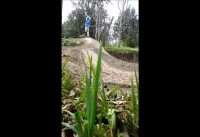 Bmx jump, with a little comedy