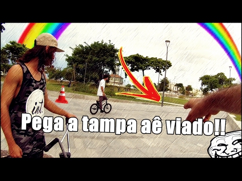 Daily Vlog Rolê no centro do RJ´´Dia de BMX #1´´ ( Trollei com a tampa )