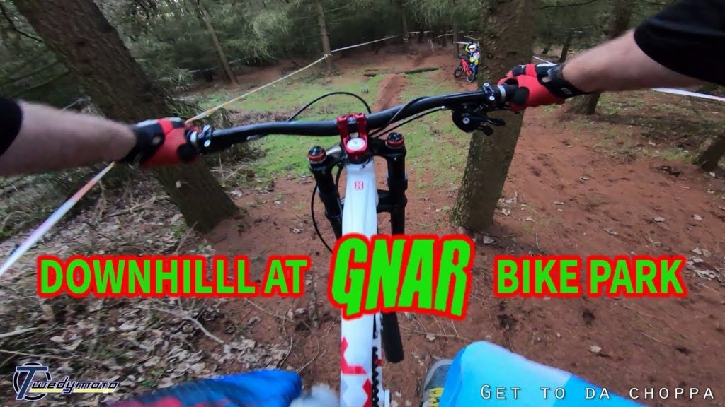 GNAR BIKE PARK DOWNHILL | SCOTT VOLTAGE FR | DH MTB CRASH