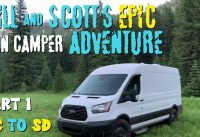 MTB Plan B - Traveling across the United States in a Van, Pt 1. MTB Plan B - Traveling across the United States in a Van, Pt 1.