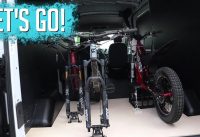 MTB Plan B - Van life...How many bikes can you fit in a 2019 Ford Transit? MTB Plan B - Van life...How many bikes can you fit in a 2019 Ford Transit?