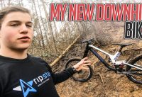MY NEW DOWNHILL BIKE IS INSANE!