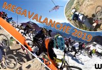 Megavalanche 2019 Crashes and Nice bits (360 camera)