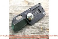 ▶️ LDT Dog Tag Mini Folding Knives D2 Blade Handle Camping Outdoor Kn ▶️ LDT Dog Tag Mini Folding Knives D2 Blade Handle Camping Outdoor Kn