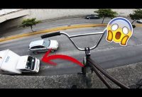 ARRIESGUE MI VIDA PARA SACAR ESTE TRUCO EN BMX? Observaciones en Calles Peligrosas ARRIESGUE MI VIDA PARA SACAR ESTE TRUCO EN BMX? Observaciones en Calles Peligrosas