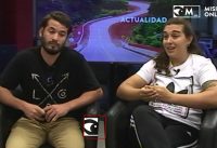 Analía Zacarías y Leandro Noziglia, representantes de BMX