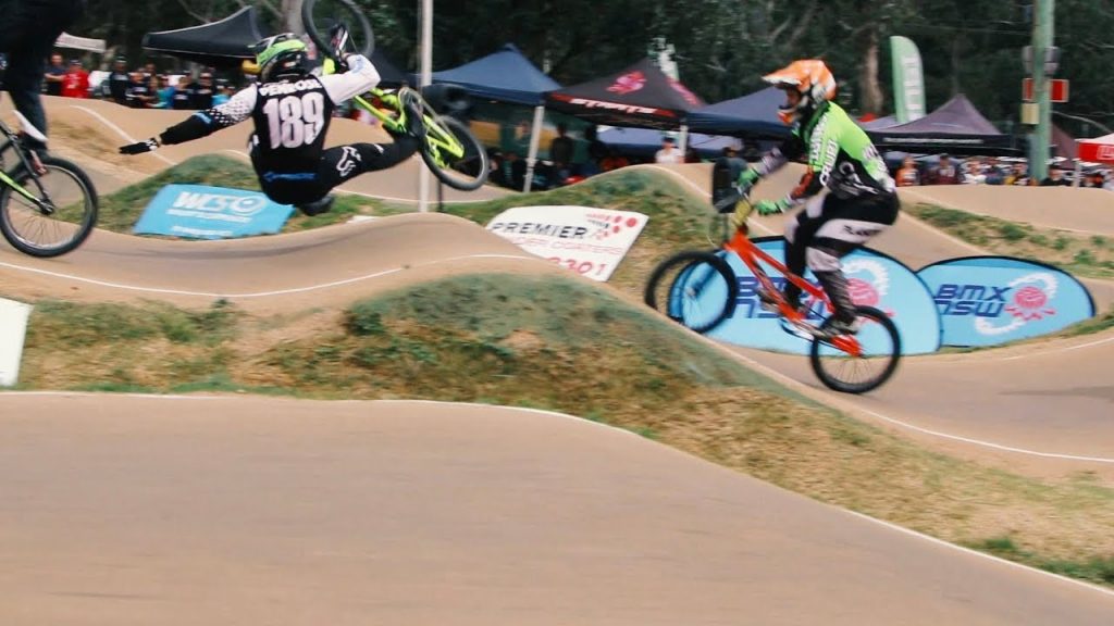 BMX STATE TITLES - HUGE CRASHES!