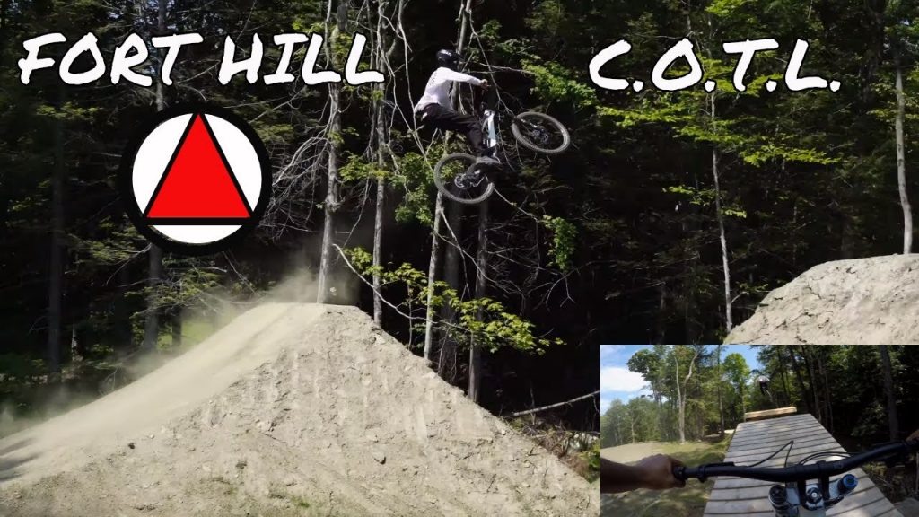 Biggest Line on the East Coast - Riding Fort Hill at Thunder Mountain!
