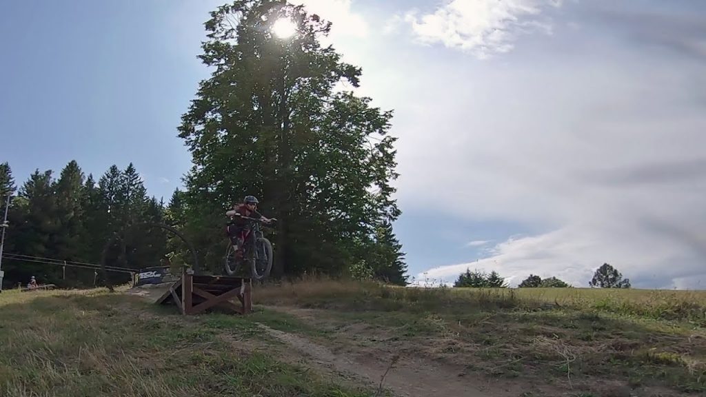 Bikepark preview - Kyčerka - red trail (dh shortcut)